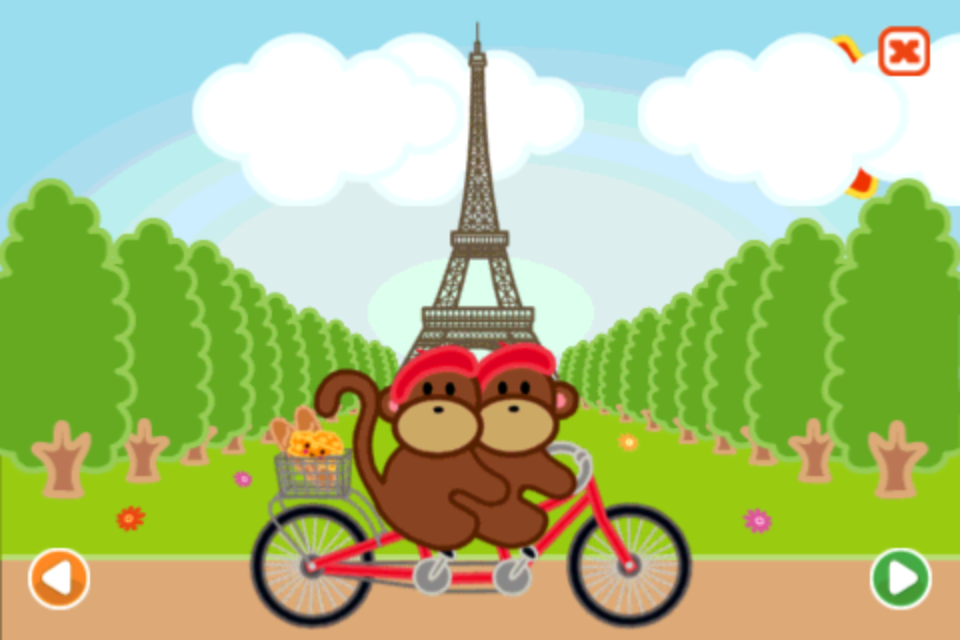 Screenshot Kiwi and Pear's World Adventure – Lite Screenshot Kiwi and Pear's World Adventure – Lite